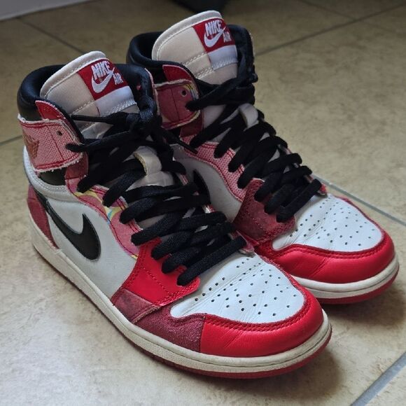 Nike Spider-Man Sneakers BTS HTF Spiderverse - Picture 1 of 10